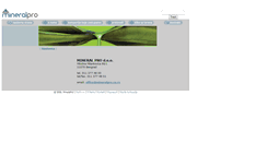 Desktop Screenshot of mineralpro.co.rs